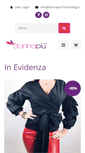 Mobile Screenshot of donnapiufashion.com